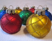 WEDDING or Christmas Glass OrNaMeNt PLaCE CaRD Holders Set of 8 Holiday Dinner Table or Party