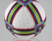 PATTERN for Buckles and Bands Japanese Temari