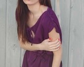 Purple Runner Dress - Made to Order - Many colors available