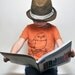 Organic Owl Toddler Tee-Pumpkin 4T