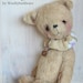 On sale Meg artist viscose bear handmade by woollybuttbears on etsy