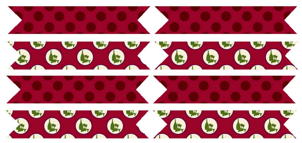Wine and Cheese Tuscan Party Flags