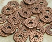 12x1mm Antique Copper Base Metal Spacer Beads