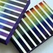 1895 Set of Two Brilliantly Coloured Colour Spectrum ChromolithoBLOCKs (Trademarked).