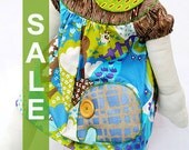 Dress , Smock Dress , Tunic , Jumper , sizeXL  Bubby Elephant Blue Farm