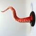Steampunk Tentacle Art, Octopus Arm Sculpture, Faux Taxidermy, Nautical Decor