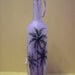 Palm Tree Lighted Wine Bottle