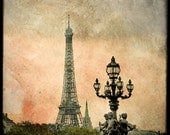 The Angels of the Eiffel Tower - 8x8 Fine Art Print - From Paris With Love - Romantic City - TFTeam - Paris Architecture Photography