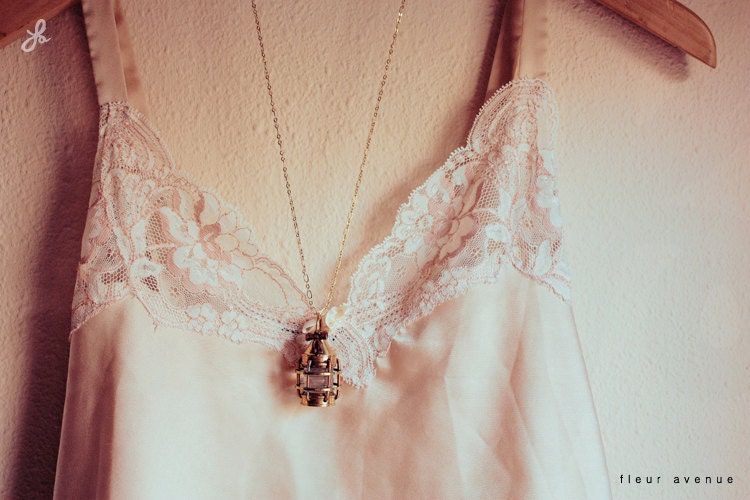 The Observer . Marine Lamp Necklace . Nautical Treasures . While Stock Last. Remaining 2 Pieces.