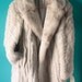 Saga Fox Vintage blue fox fur coat
