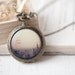Pocket Watch necklace - New York City - Lover jewelry (PW025)