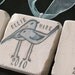 Personalized Family Ornaments, Love Birds, Set of 3