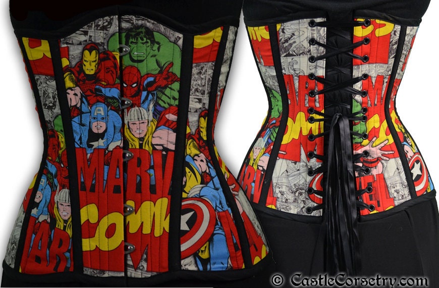 Marvel Long Line Corset