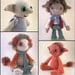 PDF of Little Folk Amigurumi Pattern - Elf, Fairy, Sprite Crochet Pattern