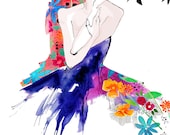 Captivate II // A3 Giclée print // FASHION ILLUSTRATION