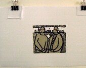 Woodblock relief printmaking The Associates