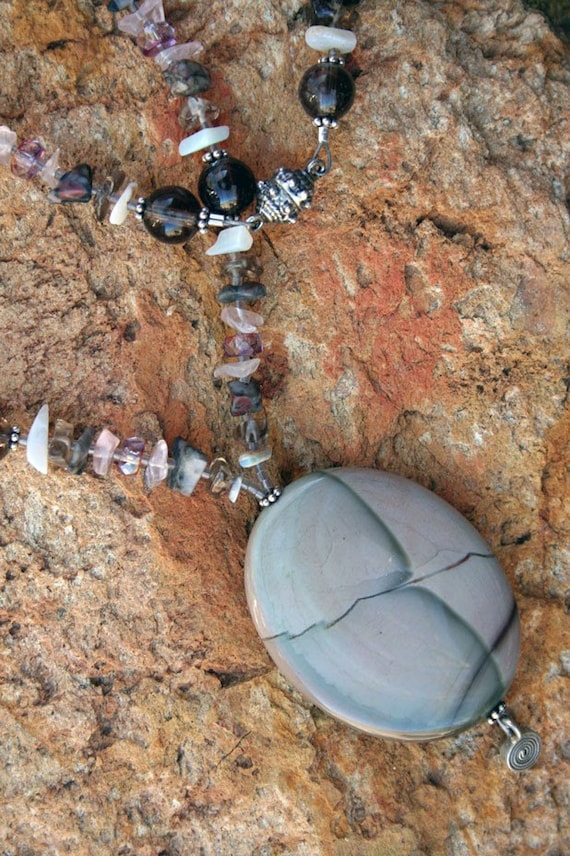 CREATION Necklace (Jasper, Opal, Quartz, Moonstone, Agate)