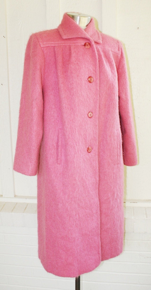 Change of Heart - Circa 1960's - Mohair and Wool Coat - by Elegant Fashions