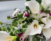 Wedding Calla Lily Cascade bridal silk artificial Bouquet flowers