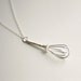 Wire Whisk - Handmade Sterling Necklace