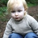 CHILD'S Classic Raglan Pullover // top down worsted sweater knitting pattern PDF