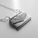 Silver Envelope Locket