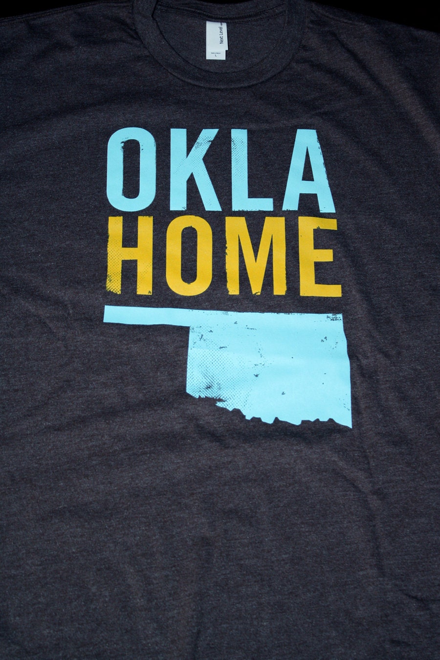 OklaHome T-shirt - Blue (Large)