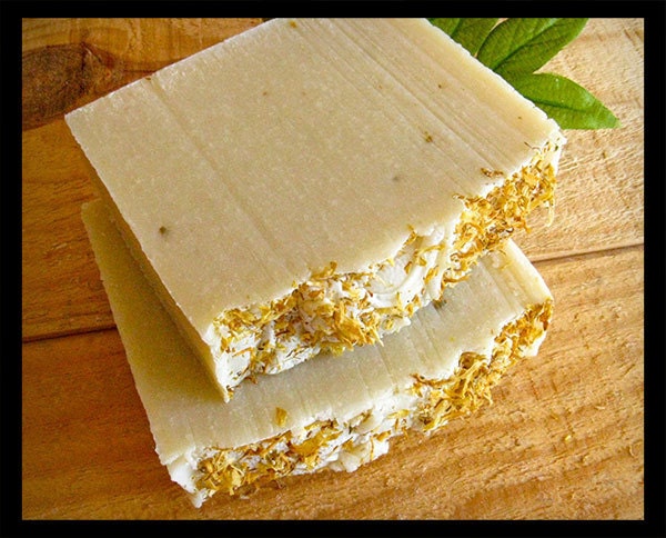 Sweet Earth Soother Olive Oil Soap -- All Natural Handmade Soap -- Bath and Beauty