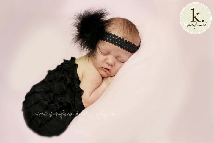 Newborn Wrap: Newborn Photo Prop, Stretch Wrap, Knit Wrap, Ruffle Wrap, Mini Blanket, Basket Stuffer, Basket Filler, Photography Prop black