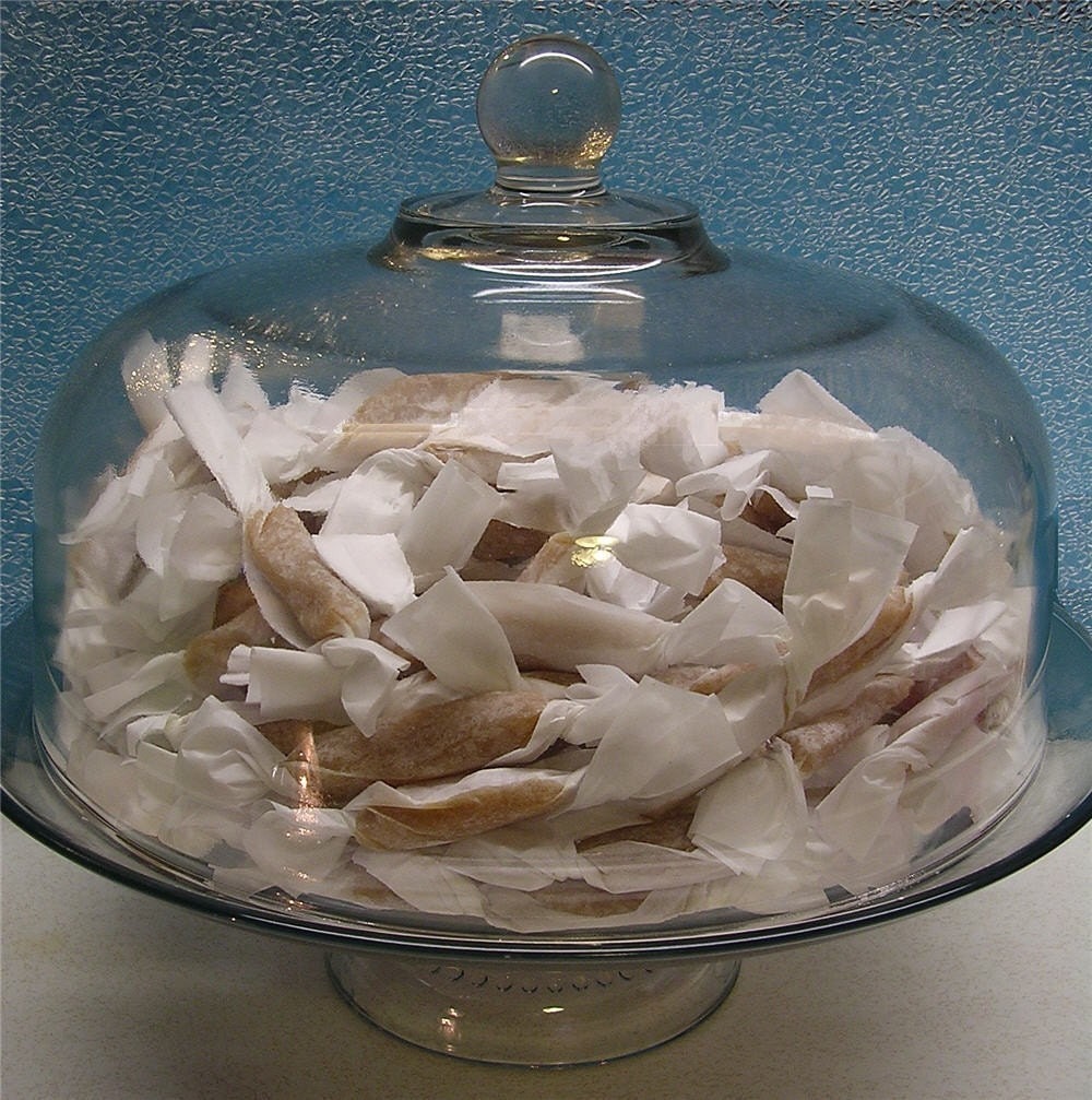 Mermaid Extra Sea Salt Soft Caramels - 1 pound of delicious gourmet candy sweets individually hand-wrapped.  These are Gluten Free