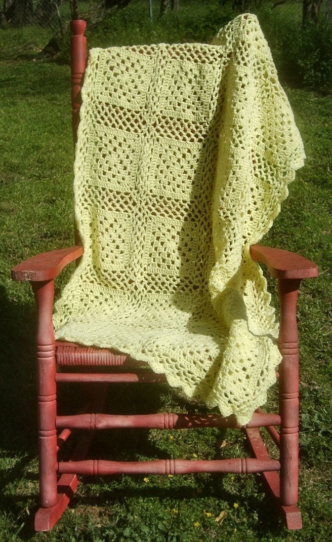 10 AM Sharp - Crochet Throw Blanket PDF Pattern