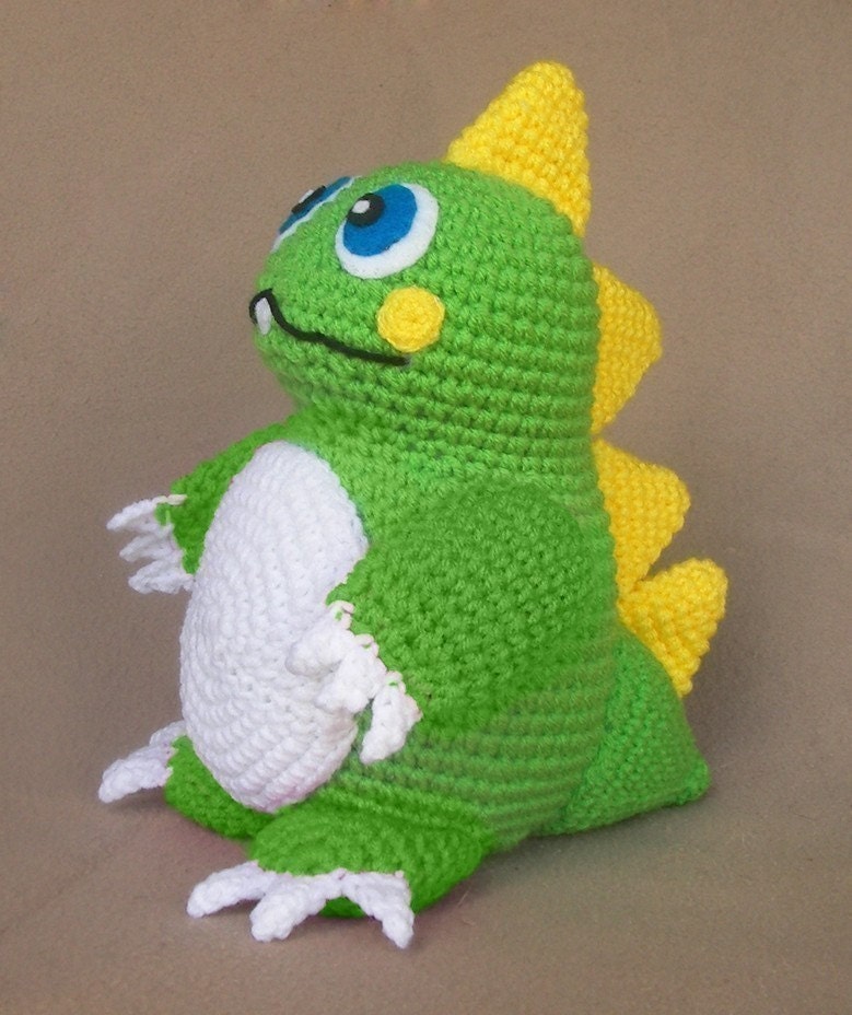 Darwin the Dinosaur -  Crochet Pattern