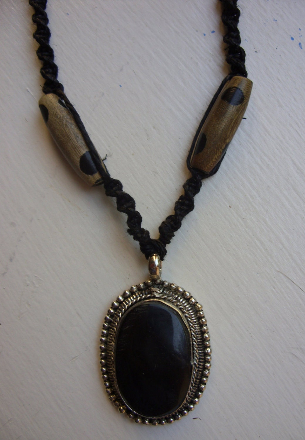 Gothique Hemp Necklace