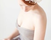 Bridal Flower Headband, Wedding Hair Accessory, Floral Headband - Blooming Blossom - Made to Order