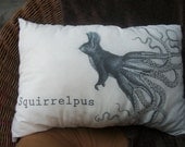Squirrelpus Pillow