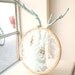 Earring Hanger made from vintage lace - Framed Earring Organizer -  ready to ship