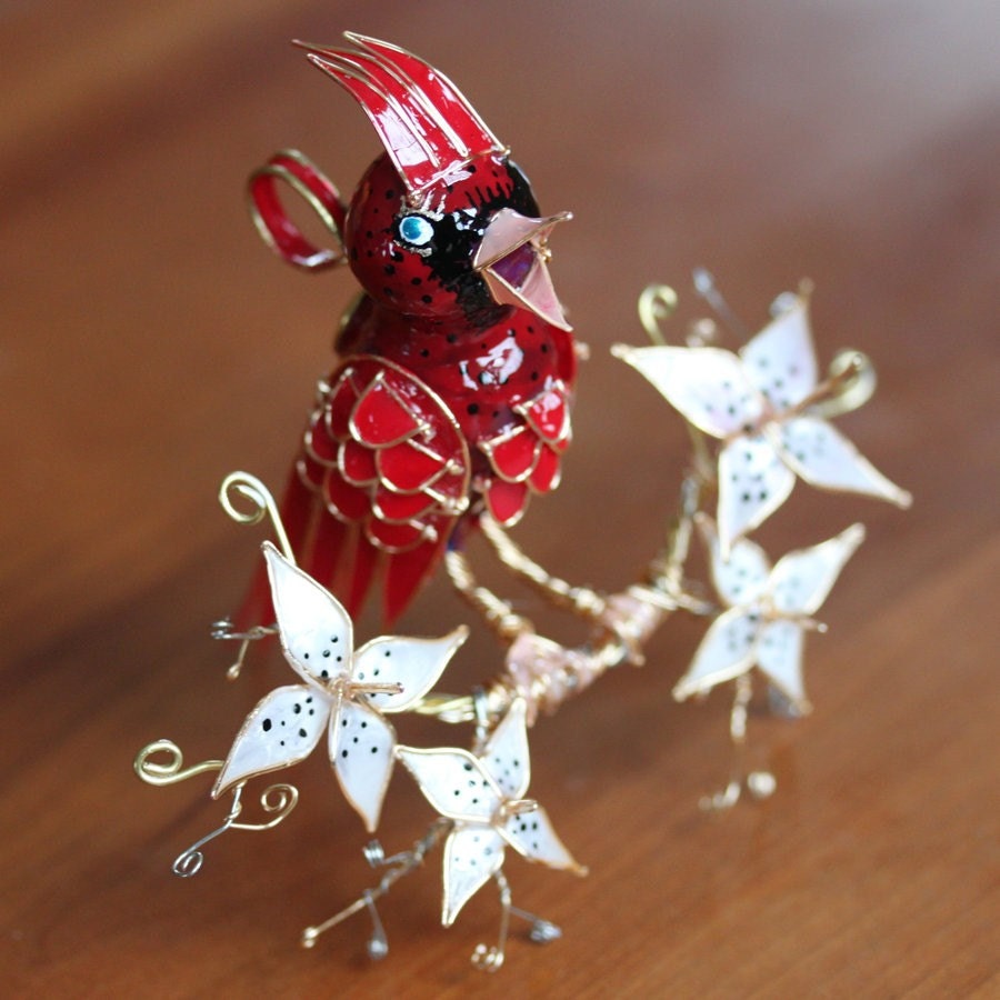 The Cardinal Ornament