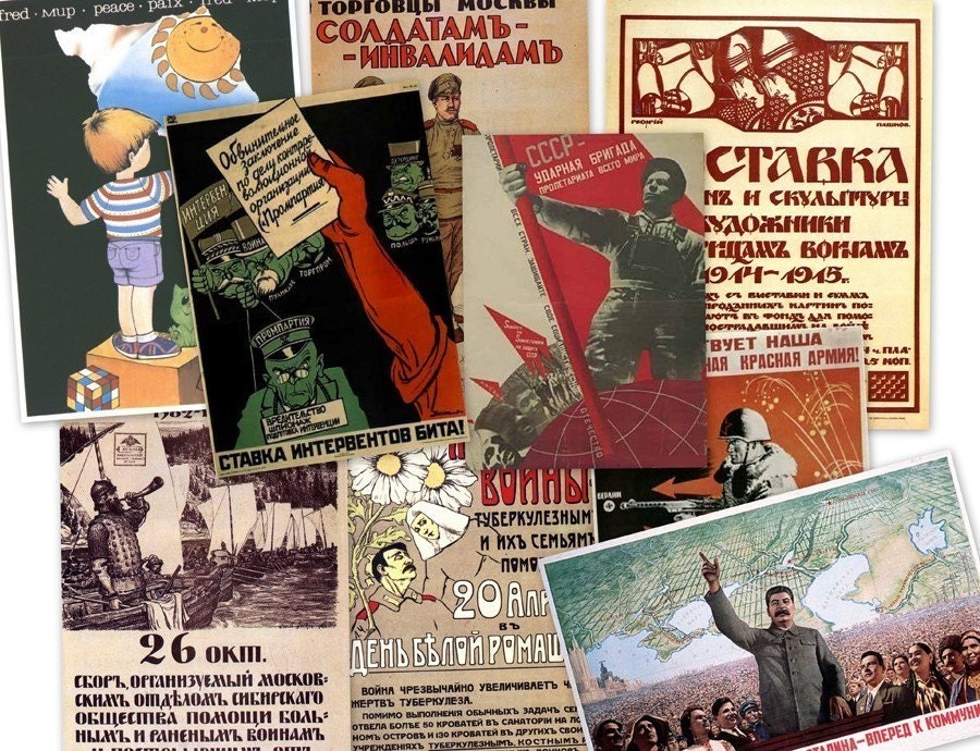 CD 4000 Images of Rare Communist Soviet PROPAGANDA POSTERS Afisha Kultura Reclama Social Aktual Kosmos Mir Peresto (Med to High Res)