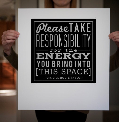MADE TO ORDER Your Favorite Quote Graphic Giclee Print -  12x12 inches - Free Customization