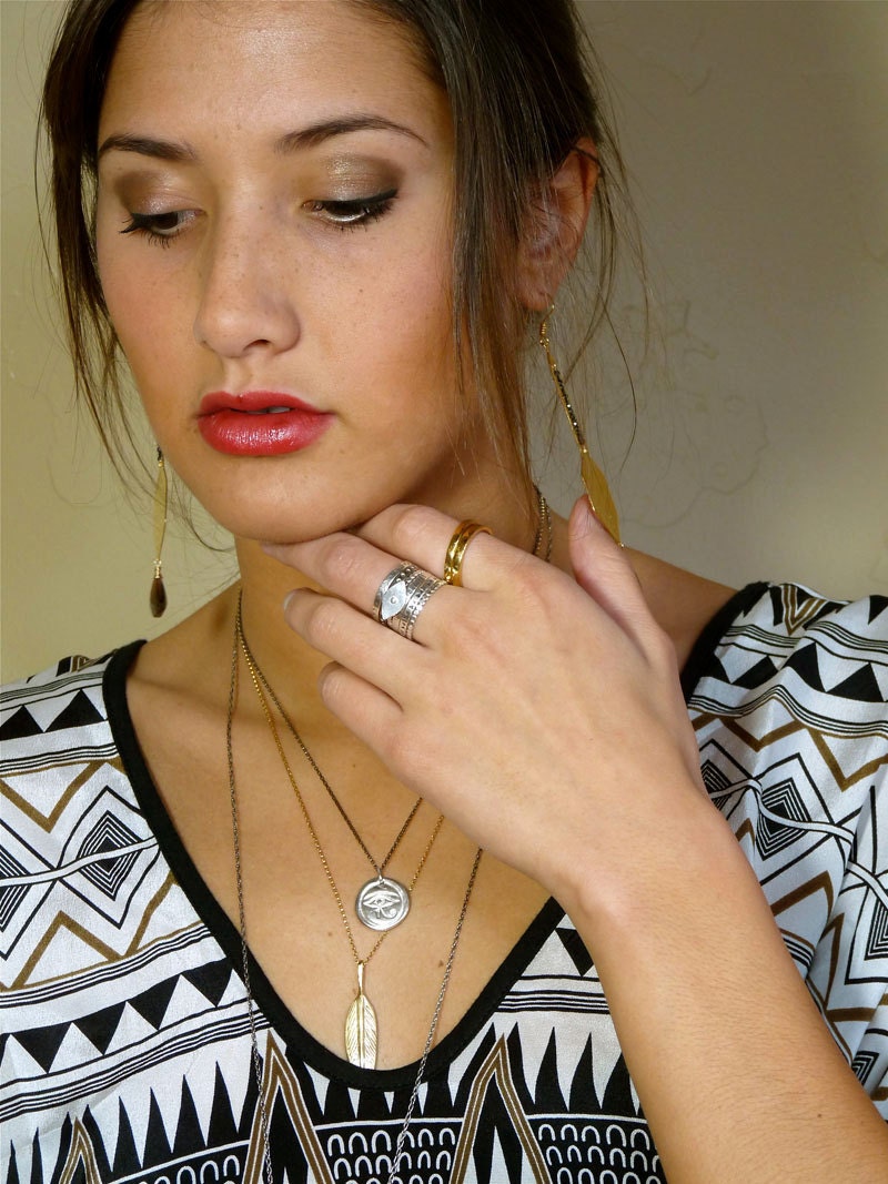 Evil Eye Necklace - evil eye jewelry, evil eye talisman, celebrity jewelry, designer jewelry, fine jewelry,fall fashion