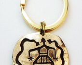 African Tribal Shaman Ancestral Key Ring Talisman