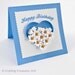 3D Fringed Flowers - paper quilling blossoms - SVG, DXF files with PDF instructions