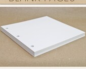Blank Scrapbook Pages - Include in your Two Giggles Baby Album