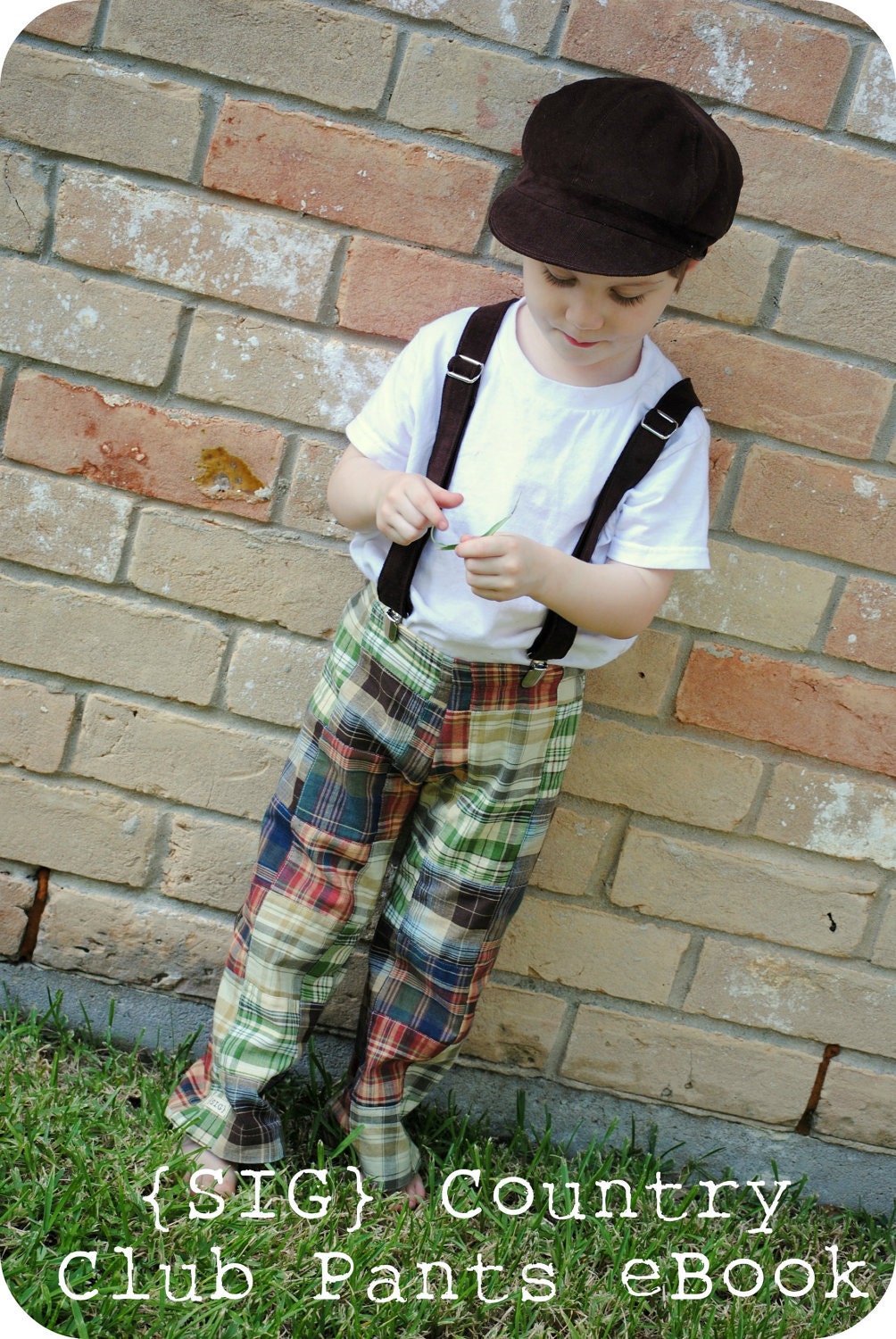 INSTANT Download SIG Country Club Pants Pattern eBook - Size 12 month to 5T