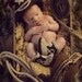 Baby Cowboy Hat and Boots Chocolate Brown And Tan Newborn and beyond