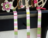 Girls Personalized Wood Hair Bow Holder- UP TO 6 LETTERS