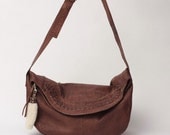 Patona Brown Leather Handbag