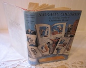 vintage Naughty Children, An Anthology compiled by Christianna Brand, Illustrations by Edward Ardizzone, 1963 HCDJ 1st Edition, humorous