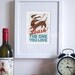 Original PSA Illustration - Leash The One You Love - 5x7 Art Print