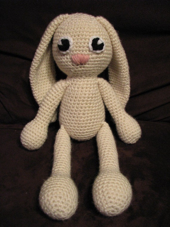 floppy eared stuffed bunny crochet pattern